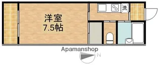エスペランス【105号室】の間取り