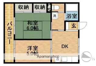 メゾン・ド・ファミーユ【1階】の間取り