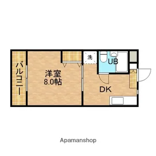 コスモⅡ【2階】の間取り
