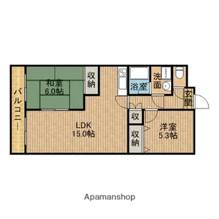 グランデ【1階】の間取り
