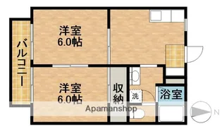 スターヒルズ神明【2階】の間取り