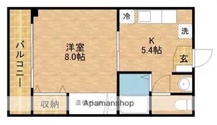 コーポユトリロ【3階】の間取り