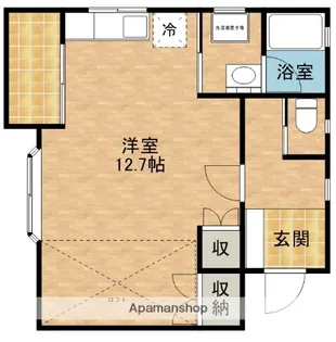 マイシティ高丘1(東)【3(東棟)号室】の間取り
