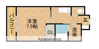 リバティー【2階】の間取り