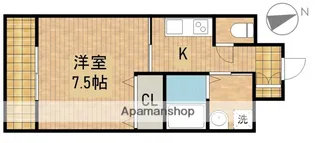 リバティー【3階】の間取り