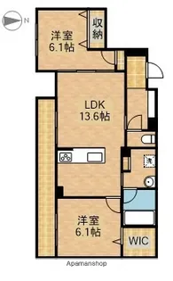 BON FILONE【3階】の間取り