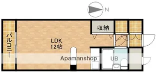 メゾン住吉【212号室】の間取り
