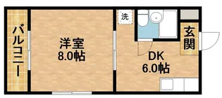 MANSION DIANA【3階】の間取り