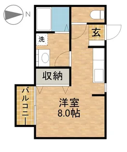 ヴィータ・ディステッサ【2階】の間取り