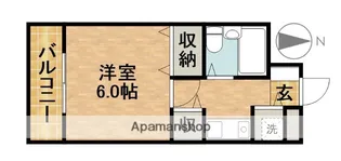 日興パレス浜松【207号室】の間取り