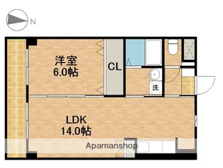 PERRINE【3階】の間取り