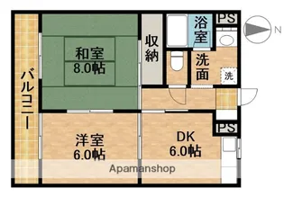 ハッピネス【1階】の間取り
