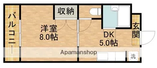 ファンタハウス【1階】の間取り