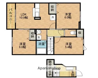 アーバンレジデンス【2階】の間取り