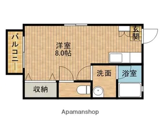 イエローハイツ【2階】の間取り
