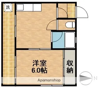 黒澤マンション【203号室】の間取り