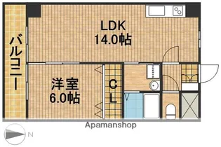PERRINE【2階】の間取り
