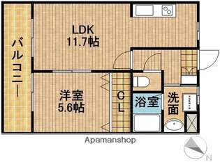 メニュエットⅡ【3階】の間取り