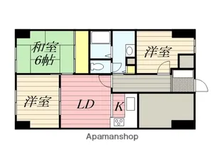 リアライズ城北【6階】の間取り