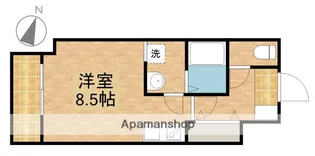 第二我心ヶ丘マンション【2階】の間取り