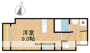 第二我心ヶ丘マンション【2階】の間取り