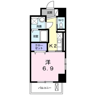 パークサイド K【2階】の間取り