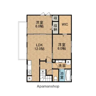 ARIETTA B【2階】の間取り