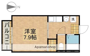 エステートムツミ【2階】の間取り