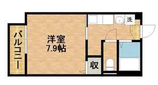 エステートムツミ【1階】の間取り