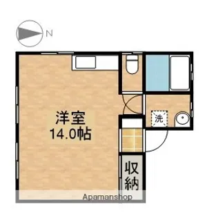 さんれいく【2階】の間取り