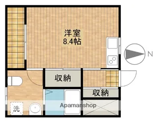 レイク東名Ⅴ【1階】の間取り
