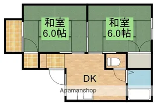 ラ・ムール斉田【205号室】の間取り