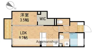 D−ROOM三方原 A棟【1階】の間取り