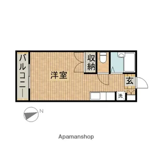 えいすうピアⅠ【203号室】の間取り