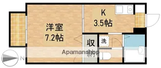 ディアスK【201号室】の間取り