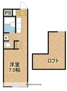 DOLCE【101号室】の間取り