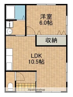 静岡県浜松市中央区安松町【一戸建】の間取り