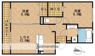 GRAND WINS【2階】の間取り