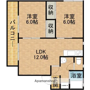 サニーメゾン【2階】の間取り