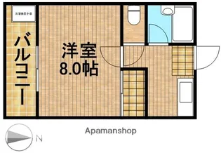 プリメーラぬのはし【1階】の間取り