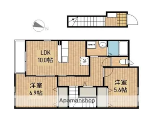 セリージア【2階】の間取り