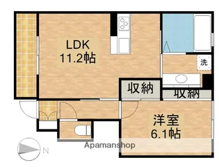 MORE B【1階】の間取り