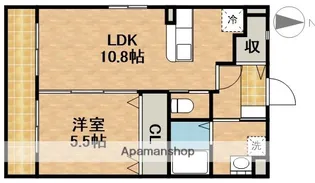 GRANDALE【3階】の間取り