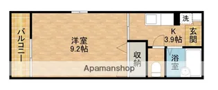 ハイツFLORALⅡ【105号室】の間取り