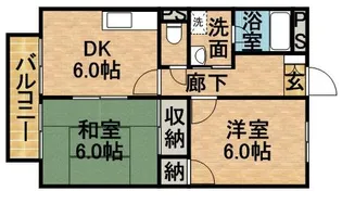 SURPLUS CIEL【2階】の間取り