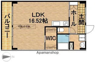 PIVOTマンション広沢【1階】の間取り