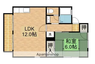 リュミエールA【201号室】の間取り