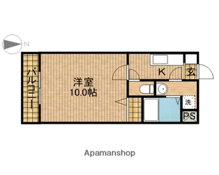 リヴエターナル【2階】の間取り
