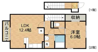 SERENOⅢ【2階】の間取り