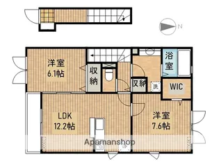 VILLANAGAYAA【2階】の間取り